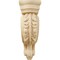 Ekena Millwork 4"W x 10 1/2"D x 14"H Large Hudson Acanthus Wood Corbel, Maple CORW04X11X14HDMA - alternate 4